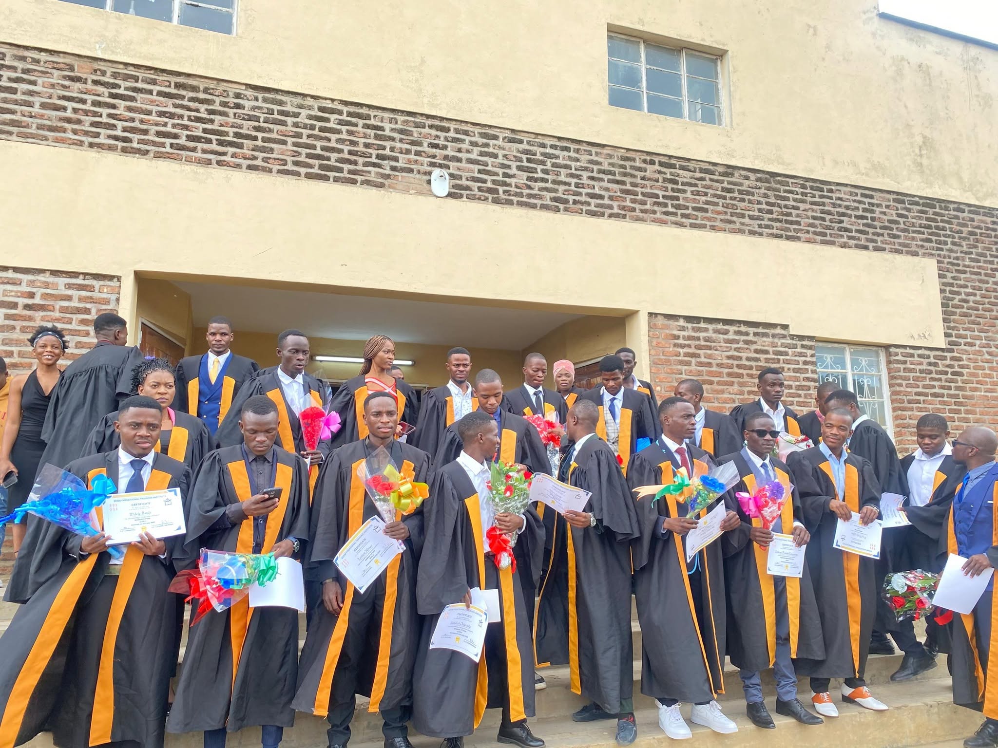 Thirty-two students have today graduated from ECOM Vocational Training Institute (EVTI) at a ceremony held at St. James Catholic Hall in Blantyre - Image 2